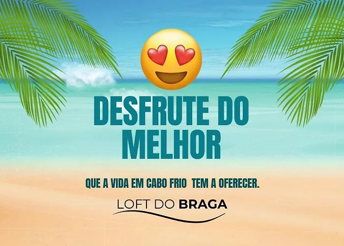 Loft De Luxo No Braga: Perfeito Para Casais - Ar, Wi-Fi E Estilo Cabo Frio